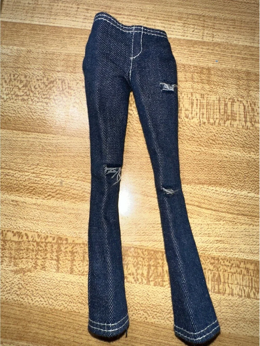 Barbie Doll Outfit Purple Jacket and Blue Jeans Set - Very Good Condition